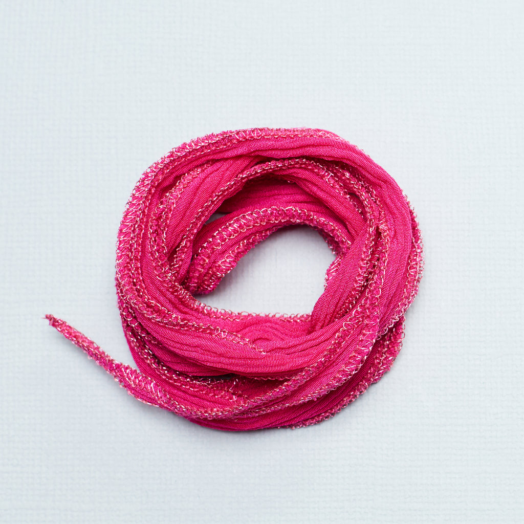 Capri Pink Lurex | Catherine Michiels